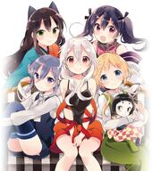 10s 5_females absurd_resolution ahoge art black_hair black_shirt blonde_hair blue_eyes character chiya_(urara_meirochou) clothing doll explicit eyes female green_eyes hair hair_between_eyes hair_ribbon harikamo high_resolution japanese_clothes legwear long_hair matsuko_(urara_meirochou) mole mole_under_eye multiple_females multiple_girls natsume_nono nijou_omi official_art red_eyes ribbon safe shirt silver_hair tatsumi_kon thigh-highs thighhighs tied_hair twintails urara_meirochou yukimi_koume // 2646x2993 // 736.6KB