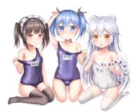 3girls absurd_resolution animal_ears animal_tail arm_up armpits asian black_hair black_legwear blue_eyes blue_hair blush breasts brown_eyes catgirl catperson censored character cleavage clothes_pull commentary_request contentious_content convenient_censoring covered_navel covering covering_nipples danbooru ears east_asian explicit eyes face facial_expression feline_characteristics female flat_chest hair hair_tie hand_on_own_head headdress headwear high_resolution ho_rang_ii_(my_love_tiger) huge_filesize kkachi_(my_love_tiger) konachan korean korean_commentary korean_text large_filesize legwear loli lolibooru.moe long_hair maid_attire maid_headdress mannack mannaku md5_mismatch multiple_females multiple_girls my_love_tiger navel nawa_holang-inim nawa_horang-inim off_shoulder old_school_swimsuit one-piece_swimsuit open_mouth p pixiv_29759565 pixiv_76099207 ponytail pulled_by_self pyeii_(my_love_tiger) q questionable rangii rangyi red_eyes ribbon sankaku_channel school_swimsuit see-through see_through short_hair simple_background sitting small_breasts smile stomach swimsuit swimsuit_pull swimsuits swimwear tail tail_censor tank_suit text thigh-highs thighhighs tied_hair tiger_ears tiger_tail tongue tongue_out twintails undressing very_high_resolution white white_background white_hair white_legwear white_school_swimsuit white_swimsuit white_tank_suit yande.re yellow_eyes young 나와_호랑이님_팬아트 나와호랑이님 나호 랑이 치이 폐이 // 4701x3919 // 11.2MB