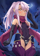 1_female 1girl bangs blush breasts brown_skin chloe_von_einzbern cosplay dark-skinned_female dark_skin eyes face facial_expression fate fategrand_order fatekaleid_liner_prisma_illya fate_(series) fate_grand_order fate_kaleid_liner_prisma_illya female hair hair_between_eyes high_resolution highres katou_danzou_(fate) katou_danzou_(fate)_(cosplay) lolibooru.moe long_hair looking_at_viewer orange_eyes pan_korokorosuke pink_hair safe sidelocks small_breasts smile solo // 1157x1637 // 1.3MB