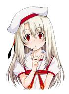 bangs beret blonde_hair blush commentary cross_print crossed_bangs danbooru eyebrows_visible_through_hair eyes_visible_through_hair fatekaleid_liner_prisma_illya finger_to_chin finger_to_mouth finger_to_own_chin gelbooru hair_between_eyes hat headwear homurahara_academy_uniform illyasviel_von_einzbern kazuma_muramasa lolibooru.moe long_hair looking_at_viewer neck_ribbon neckerchief neckwear open_mouth parted_bangs print_ribbon puffy_short_sleeves puffy_sleeves red_eyes red_neckwear red_ribbon ribbon safebooru sailor_collar sankaku_channel school_uniform schoolgirl_uniform serafuku shirt simple_background uniform upper_body white_background white_hat white_headwear white_shirt “イリヤrkgk。” 和馬村政@4日目西h-16b // 878x1200 // 134.2KB