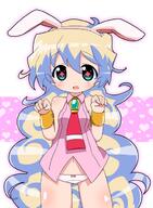 +_+ 00s 1_female 1girl 2d_art animal_ears bad_id bad_pixiv_id bracelet bunny_ears chibi clothing cloud_hair ears fake_animal_ears female jewelry long_hair meiro_(yuu) multicolored_hair navel nia_teppelin open_mouth panties pantsu pixiv_15677342 safe solo stomach tengen_toppa_gurren-lagann tengen_toppa_gurren_lagann two-tone_hair two_tone_hair underwear youri19 あけおめです！ // 480x653 // 215.9KB