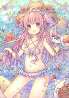 1_female 1girl ahoge alcohol beer berry_(berries) beverage bikini blush breasts bunting cherry cleavage criss-cross_halter cup drink female flower flower_(flowers) food frilled_bikini frills front-tie_top fruit girl halter_top halterneck hat hibiscus long_hair looking_at_viewer mature medium_breasts moe2014 mug navel noodles octopus omelet omurice open_mouth original pennant pink_hair pjrmhm_coa pocky red_eyes safe sensitive single solo stomach string_of_flags sweets swimsuit swimwear tako-san_wiener tall_image tied_hair tray twintails two_side_up watermelon watermelon_bar yakisoba // 707x1000 // 173.1KB