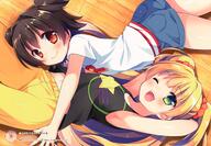10s 2girls ;d absurd_resolution absurdres akagi_miria armpits arms_behind_head bandai_namco bandai_namco_entertainment black_hair blonde blonde_hair blue_shorts blush brown_eyes brown_hair chilly_polka clavicle collarbone contentious_content danbooru explicit explicit_content eyebrows eyebrows_visible_through_hair female fixed green_eyes hair_ornament hair_scrunchie hair_tie happy high_resolution highres huge_filesize idolmaster idolmaster_cinderella_girls indoors jougasaki_rika large_filesize legwear loli lolibooru lolibooru.moe long_hair lying mature multiple_females multiple_girls navel nsfw on_back on_side one_eye_closed open_mouth pants potential_duplicate questionable red_eyes safe sankaku_channel scrunchie sensitive shirt short_hair shorts smile stars stomach suimya sweatpants t-shirt tank_top the_idolm@ster the_idolm@ster_cinderella_girls the_idolmaster tied_hair twin_tails twintails two_side_up very_high_resolution wink young // 4310x2978 // 11.3MB