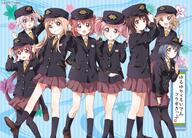 6+girls akaza_akari bangs black_headwear black_legwear blonde_hair blue_eyes blue_hair brown_eyes brown_footwear brown_hair commentary_request d double_bun eizan_dentetsu eyebrows eyebrows_visible_through_hair facing_viewer fang funami_yui furutani_himawari general glasses grin hair_bobbles hair_ornament hairclip hat highres ikeda_chitose long_hair looking_at_viewer medium_hair megane multiple_girls namori necktie official_art oomuro_sakurako open_mouth pantyhose pink_hair ponytail purple_eyes purple_hair red_hair safe shoes smile socks sugiura_ayano teeth toshinou_kyouko translation_request twintails uniform yande.re yellow_neckwear yoshikawa_chinatsu yuru_yuri // 2634x1892 // 435.5KB