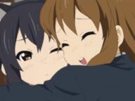 animal_ears hug k-on! reaction // 498x373 // 687.1KB