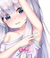 armpits eromanga_sensei fanart fanart_from_pixiv female izumi_sagiri loli long_hair mannack mannack0106 mannaku pixiv pixiv_id_29759565 questionable sankaku_channel sidelocks solo まんなく エロマンガ先生 エロマンガ先生1000users入り ロリ 和泉紗霧 腋 腋くぱぁ // 1000x1155 // 1008.3KB