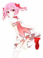 10s 1_female 1girl absurd_resolution absurdres bad_id bad_pixiv_id blush bow dress female high_resolution highres kaname_madoka looking_back madoka_magica magical_girl mahou_shoujo_madoka_magica mature morinaoekaki pink_eyes pink_hair safe short_hair short_twintails smile solo tied_hair twintails // 2000x2696 // 396.1KB