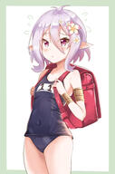 1_female 1girl absurdres apricot2000 armband backpack bag bangs bare_shoulders bin1998 blue_one-piece_swimsuit blue_swimsuit blush breasts collarbone commentary commentary_request covered_navel danbooru danbooru-safebooru ears elf explicit eyebrows eyebrows_visible_through_hair female flower flying_sweatdrops gelbooru green_background hair_between_eyes hair_flower hair_ornament highres holding_strap kokkoro_(princess_connect!) lavender_hair light_purple_hair lolibooru lolibooru.moe mature navel nsfw old_school_swimsuit one-piece_swimsuit parted_lips pixiv_72712981 pixiv_796427 pointy_ears princess_connect! princess_connect!_dive princess_connect!_re_dive purple_eyes purple_hair randoseru red_eyes safe safebooru school_swimsuit sensitive short_hair simple_background small_breasts solo stomach swimsuit swimwear two-tone_background violet_eyes white_background white_flower スク水コッコロ // 2286x3448 // 1.1MB