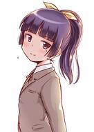 15 1girl bangs black_hair blunt_bangs gokou_ruri grey_jacket herunian herunin highres hime_cut jacket lolibooru long_hair mole mole_under_eye ore_no_imouto_ga_konna_ni_kawaii_wake_ga_nai ponytail purple_eyes safe school_uniform smile solo takatsuki_akira upper_body バニーガール 五更瑠璃 俺の妹がこんなに可愛いわけがない 猫詰め・其の拾六 黒猫 // 1000x1412 // 607.5KB