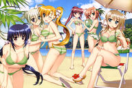 ball beach beverage bikini breasts cleavage drink einhart_stratos fujima_takuya group harry_tribeca mahou_shoujo_lyrical_nanoha mahou_shoujo_lyrical_nanoha_vivid micaiah_chevelle miura_rinaldi scan swimsuit swimwear takamachi_vivio victoria_dahlgren vivio wink // 5443x3648 // 6.8MB