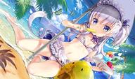 1_female 1girl apron arthropod azur_lane beach beach_umbrella belchan_(azur_lane) belfast_(azur_lane) bikini blue_eyes braid breasts bug butterfly commentary_request danbooru day dutch_angle eating eyebrows eyebrows_visible_through_hair female fisheye food french_braid fujima_takuya gelbooru headdress horizon ice_pop insect little_bel_(azur_lane) lolibooru lolibooru.moe long_hair looking_at_viewer maid_bikini maid_headdress manjuu_(azur_lane) mature mouth_hold navel one_side_up outdoors outside popsicle pov safe sankaku_channel sensitive side_braid silver_hair sitting sitting_sideways small_breasts solo stomach swimsuit swimwear tied_hair tray umbrella waist_apron water yokozuwari // 1000x591 // 184.7KB