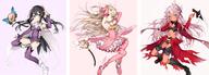 2 3girls absurd_resolution absurdres bangs black_hair blonde blonde_hair blush breasts brown_eyes brown_skin chenwen2349 chloe_von_einzbern commentary dark-skinned_female dark_skin dark_skinned_female explicit fate fatekaleid_liner_prisma_illya fate_(series) fate_kaleid_liner_prisma_illya fate×ブーツ feather_hair_ornament feathers female hair_feathers hair_ornament hairclip half_updo high_resolution highres illyasviel_von_einzbern kaleidostick kanshou_&_bakuya kanshou_&_bakuya_(fate) large_filesize lolibooru lolibooru.moe long_hair long_sleeves looking_at_viewer magical_girl magical_ruby magical_sapphire md5_mismatch miyu_edelfelt multiple_females multiple_girls navel orange_eyes pink_hair pixiv_5594793 pixiv_80997910 point_of_view pov prisma_illya questionable red_eyes revision s safe sankaku sankaku_channel sensitive silver silver_(chenwen) small_breasts smile solo stomach stomach_tattoo sword tattoo tied_hair triptych_(art) twin_tails twintails two_side_up very_high_resolution weapon white_hair イリヤスフィール・フォン・アインツベルン クロエ クロエ・フォン・アインツベルン プリズマ☆イリヤ プリズマ☆イリヤ5000users入り ミユ・エーデルフェルト // 5600x2000 // 6.6MB