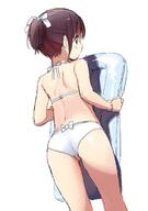 1_female 1girl 2 2d_art ass back bikini bow bracelet brown_hair danbooru female flat_chest from_behind gelbooru hair_ornament hair_ribbon hair_tie in_profile inflatable_raft jewellery jewelry legs loli lolibooru lolibooru.moe looking_back mature nakadai_mana nhygv original pettanko pixiv_51451417 ponytail profile questionable raft ribbon safe sankaku_channel sekiya_asami solo standing swimsuit swimwear tied_hair trefoil white_bikini white_bow white_ribbon white_swimsuit young 落書き詰め // 528x753 // 226.0KB