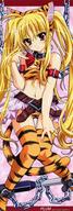 00s 1_female 1girl animal_ears animal_print animal_tail bdsm belt blonde_hair bondage bound cat_ears cat_tail chain collar ears fake_animal_ears fate_testarossa female hair_tie kanna_(plum) long_hair long_image lyrical_nanoha mahou_shoujo_lyrical_nanoha mature nekomimi potential_duplicate questionable red_eyes restraints ribbon safe sankaku_channel solo spreader_bar stick_poster tail tall_image thigh-highs thighhighs tied_hair tiger_ears tiger_print tiger_tail twintails very_long_hair // 1684x4824 // 5.3MB