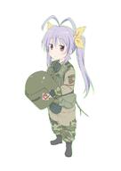 1_female 1girl antenna_hair blush boots camouflage clothes_removed commentary eyebrows eyebrows_visible_through_hair female female_focus fingerless_gloves focus_on_female_character footwear full_body gloves hair_ribbon headwear headwear_removed helm helmet helmet_removed high_resolution highres holding holding_helmet koshigaya_komari long_hair looking_at_viewer military military_uniform miyauchi_renge non_non_biyori photo_(object) pocket point_of_view purple_hair rainbow_six_siege red_eyes ribbon safe simple_background solo sorita standing stick tachanka_(rainbow_six_siege) tied_hair tom_clancy's_rainbow_six tom_clancy's_rainbow_six_siege twintails ubisoft uniform white_background yellow_ribbon // 950x1343 // 75.7KB