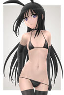 10s 1_female 1girl akemi_homura alternate_costume alternative_costume animal_ears archway_of_venus armwear ass ass_visible_through_thighs bikini bikini_bottom_pull black_hair black_hair_ornament black_hairband black_legwear black_thighhighs blush bow breasts bunny_ears bunny_girl choker commentary_request ears elbow_gloves female flat_chest gloves gluteal_fold hair_bow hair_ornament hairband high_resolution highres jewelry legwear lolibooru long_hair looking_at_viewer madoka_magica mahou_shoujo_madoka_magica mature micro_bikini midriff navel necklace pettanko pixiv_188786 pixiv_54289222 pov purple_eyes questionable rabbit_ears safe sankaku_channel sensitive shy simple_background siraha small_breasts solo stomach swimsuit swimwear thigh-highs thigh_gap thighhighs thighs tzdchv undressing ほむらさん 極上の女体 極上の水着 // 880x1300 // 500.3KB