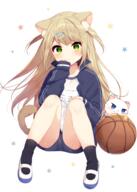 1_female 1girl animal animal_ear_fluff animal_ears animal_tail bad_id bad_pixiv_id ball bangs basketball basketball_(object) basketball_ball bent_knees black_jacket black_legwear black_shorts black_socks blonde_hair blue_buruma blue_eyes blush brown_hair buruma cat cat_ears cat_tail closed_mouth commentary_request ears eyebrows eyebrows_visible_through_hair feet_apart feline female footwear full_body green_eyes gym_shirt gym_shorts gym_uniform hair_clip hair_ornament hairclip hairpin hand_on_own_knee hand_to_own_mouth high_resolution highres invisible_chair jacket jewelry knees_together knees_together_feet_apart legwear long_hair long_sleeves looking_at_viewer mafuyu_(chibi21) mafuyu_(pixiv_id_5229572) mammal mature midair name_tag neko nekomimi open_clothes open_jacket original pov revision s safe sankaku sankaku_channel sensitive shirt shoes shorts simple_background sitting sitting_in_midair sleeves_past_wrists slip-on_shoes socks solo sports sportswear star star_(symbol) starry_background stars tail track_jacket tsukasa_mafuyu uniform unzipped uwabaki very_long_hair white_background white_cat white_shirt yande.re // 1332x1864 // 1.2MB