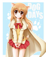 10s 1_female 1girl animal_ears animal_tail bad_id bad_pixiv_id blush brown_eyes brown_hair canine cape clothing dog dog_days dog_ears dog_girl dog_tail ears female female_focus flipper kemonomimi loli long_hair mammal mature orange_hair ricotta_elmar safe sensitive skirt smile solo tagme tail young // 600x739 // 200.3KB