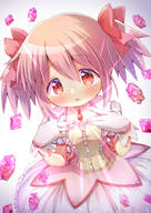 1girl hoshikage_wataru kaname_madoka mahou_shoujo_madoka_magica open_mouth solo twintails // 2894x4093 // 1.7MB