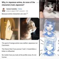 anime cat meme // 460x458 // 287.4KB