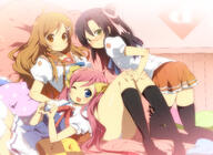 farm4.static.flickr.com32353996348377_7acb1fea28_o.jpg 3girls < absurd_resolution absurdres ahoge bed black_hair black_legwear black_thighhighs braid brown_hair crawling culture_japan cushion danny_choo danny_choo_(website) eyewear female footwear glasses haruka_suenaga heart heart_hands high_resolution highres hoshikawa_kanata kanata_hoshikawa kl knee_highs kneehighs legwear lesbian logo long_hair lying lying_on_top_of_one_another mature megane miniskirt mirai_millenium mirai_no_mirai mirai_suenaga multiple_females multiple_girls on_back one_eye_closed panchira panchira_(lying) panties pantsu pantyshot pantyshot_(lying) party pink_hair safe school_uniform schoolgirl_uniform seifuku serafuku skirt socks suenaga_haruka suenaga_mirai thigh-highs thighhighs tied_hair trio twin_braids twintails underwear uniform wink yande.re yuri zettai_ryouiki // 3300x2400 // 1.1MB