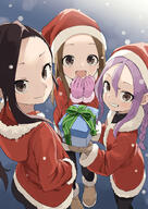 1boy 3girls absurdres alola_form alolan_raticate alternate_costume alternative_costume anthropomorphization bangs black_hair black_hoodie black_sweater blush box braid brown_background brown_eyes brown_hair brown_headwear christmas christmas_outfit closed_mouth clothing crocs crossover d eating eyewear_on_headwear facial_hair fat female food forehead fur-trimmed_jacket fur_trim general gift gift_box gloves grin hair_between_eyes hamburger hand_in_pocket hands_up hat headwear high_resolution highres holding holding_gift hood hood_down hooded_jacket hoodie jacket jewelry karakai_jouzu_no_takagi-san kunoichi_tsubaki_no_mune_no_uchi large_filesize long_hair looking_at_viewer male male_focus multiple_girls open-mouth_smile open_mouth pants parted_bangs pokemon pokemon_species purple_hair raticate ring safe santa_costume single_braid smile snowing solo soredemo_ayumu_wa_yosetekuru standing stubble sweat sweater sweatpants takagi-san tied_hair tsubaki_(kunoichi_tsubaki_no_mune_no_uchi) twin_braids very_high_resolution woborou yamamoto_souichirou yaotome_urushi // 4299x6071 // 8.6MB