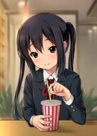 00s 1_female 1girl bangs black_hair blazer blazer_jacket blurry blurry_background blush brown_eyes commentary_request cup danbooru danbooru-safebooru disposable_cup drinking_straw female hair_tie jacket k-on! kirin023jp long_hair looking_at_viewer mature nakano_azusa neck_ribbon pixiv_35261 pixiv_74523002 pov ribbon ryunnu s safe safebooru sakuragaoka_high_school_uniform sankaku school_uniform smile solo tied_hair twintails uniform 【54桜高新歓9】あずにゃんと下校デート中【新作】 【5_4桜高新歓9】あずにゃんと下校デート中【新作】 あずにゃん けいおん!! りゅんぬ＠3日目_ひ-19a りゅんぬ＠54桜高新歓９ 中野梓 桜高新入生歓迎会 桜高新入生歓迎会!! 梓 豊郷 // 570x800 // 63.0KB