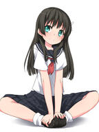 1_female 1girl aqua_eyes ascii_media_works black_hair blue_eyes butterfly_sitting clothing commentary_request contentious_content crossed_legs feet female female_only female_solo flower footwear green_eyes hair_flower hair_ornament hands_on_feet high_resolution highres indian-style_sitting indian_style legwear loli long_hair pixiv_14194193 pixiv_170645 questionable raildex safe sakugawa_school_uniform sasapuro saten_ruiko school_uniform schoolgirl_uniform seifuku serafuku shoes shouji_ayumu simple_background sitting skirt smile socks solo to_aru_kagaku_no_railgun to_aru_majutsu_no_index toaru_kagaku_no_railgun toaru_majutsu_no_index uniform white_background white_legwear white_socks あぐら とある1000users入り とある科学の超電磁砲 セーラー服 佐天さん 佐天涙子 小路あゆむさん // 1200x1600 // 458.5KB