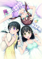 10s 2010s 3girls absurd_resolution absurdres aoshima_moka aqua_eyes art bed bed_sheet black_hair blue_eyes blush box braid breasts brown_hair candy clavicle cleavage collarbone commentary_request d dress female food from_above gift gift_box group hair_ornament hair_pin hair_tie hairpin hanasaka_yui happy high_resolution highres hug huge_filesize jewelry kantoku large_filesize lolibooru lollipop long_hair looking_at_viewer low_twintails medium_breasts momohara_natsuki multiple_females multiple_girls non-standard_color_space object_hug official_art one_room open-mouth_smile open_mouth pajama photoshop_(medium) pillow pillow_hug possible_duplicate pov purple_eyes ribbon s safe sankaku sankaku_channel scrunchie sensitive short_hair smile stuffed_animal stuffed_bunny stuffed_rabbit stuffed_toy sweets swirl_lollipop thumbnail_surprise tied_hair twin_braids twin_tails twintails very_high_resolution viewed_from_above violet_eyes wrist_scrunchie yande.re yellow_eyes // 4776x6592 // 13.4MB