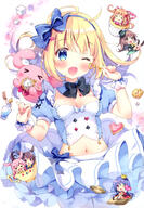 alice alice_in_wonderland chibi cleavage pan questionable tagme ten_(pan_no_mimi) yande.re // 2807x4042 // 1.8MB