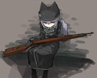 182552 1_female 1girl 3 54_aspect_ratio 899 animal_ears animal_hat bee_(deadflow) bolt_action commentary_request danbooru deadflow ears female firearm fox_ears girls_frontline gotta gotta4 grey_hair gun hat headwear kar98 kar98k kar98k_(girls_frontline) karabiner_98k mas36 mauser_98 noconol original pixiv_182552 pixiv_50225902 rifle s safe sankaku sankaku_channel sensitive tail uniform weapon б ボルトアクションライフル モシン・ナガン リー・エンフィールド 狐耳 獣耳 銃 // 1149x922 // 156.0KB