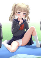 175 1girl 2d_art 3022248-nedia_region_uncensored_collection_[2024.03] black_sailor_collar black_serafuku black_shirt black_skirt blanket blue_eyes blush bow brown_hair commentary_request day finger_to_mouth girl grass knee_up long_hair long_sleeves looking_at_viewer nedia_(nedia_region) nedia_r nedia_region_uncensored_collection_[2024.03] no_shoes original outdoors panties pixiv_117459855 pixiv_4072067 pleated_skirt puffy_long_sleeves puffy_sleeves purple_eyes red_bow sailor_collar sailor_uniform school_uniform sensitive serafuku shirt showing_off_panties shushing sitting skirt smirk socks solo_focus thighs twintails underwear white_panties white_socks white_that_give_sense_of_relief ねでぃあ ぱんつ ふともも オリジナル セーラー服 パンツは見せつけるもの 女の子 安心の白 遠足で誘惑する魔性の子 // 4341x6140 // 4.5MB