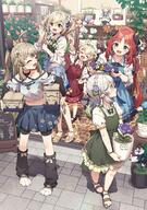 6+girls absurdres ahoge animal_ears barbara_(genshin_impact) bike_shorts black_horns blonde_hair blue_skirt box brown_hair commentary_request crossed_arms d flora_(genshin_impact) flower general genshin_impact highres holding holding_box horns kirara_(genshin_impact) klee klee_(genshin_impact) long_hair looking_at_another lumine lumine_(genshin_impact) maid midriff multiple_girls nahida nahida_(genshin_impact) navel nekomimi nilou nilou_(genshin_impact) open_mouth paimon paimon_(genshin_impact) pointy_ears qiqi qiqi_(genshin_impact) red_hair redhead safe skirt smile standing tail thighhighs yellow_flower yukie_(kusaka_shi) // 2303x3285 // 1.4MB