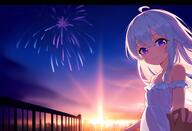 1girl 6 270459931 aerial_fireworks ahoge ai-generated ai_generated aibooru bangs bare_shoulders blush breasts city city_lights cityscape closed_mouth dress elaina_(majo_no_tabitabi) fireworks frilled_dress frills gyj-acxg_2号机 hair_between_eyes holding_hands loli long_hair looking_at_viewer luneh majo_no_tabitabi night outdoors pixiv_11546218 pov pov_hands purple_eyes railing safe sensitive sky sleeveless small_breasts smile solo_focus sundress unknown upper_body white_dress white_hair ロリ 伊蕾娜 少女 星空 白髪 風景 魔女の旅々 魔女之旅 // 2432x1664 // 3.2MB