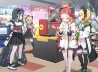 4girls 7 absurdly_long_hair animal_ear_headphones animal_ears arcade arcade_cabinet aris_(blue_archive) arm_up black_hair black_hairband black_legwear black_skirt black_socks black_thighhighs blonde_hair blue_archive blue_archive_10000+_users blue_archive_5000+_bookmarks blue_bow blue_eyes blue_necktie blue_neckwear bluearchive blush boots bow cat_tail catgirl closed_eyes closed_mouth collared_shirt commentary_request drink fake_animal_ears game_development_department_(blue_archive) general green_eyes green_halo group hair_bow hairband halo hanaoka_yuzu headband headphones hololive hood indoors iochi_mari_(sportswear) jacket kusaka_shi loli long_hair midori_(blue_archive) miyu_kasumizawa momoi_(blue_archive) multiple_girls necktie nekomimi open_mouth pink_eyes pink_halo pixiv_29942 pleated_skirt raised_fist red_bow red_eyes red_footwear red_hair safe saiba_midori saiba_momoi school_uniform seifuku shimoe_koharu_(swimsuit) shirt shoes short_hair shorts shun_sunohara_(young_ver.) siblings sisters skirt slippers socks standing tail tears tendou_arisu tendou_arisu_(blue_archive) thighhighs tie twins two-sided_fabric two-sided_jacket uniform vending_machine very_long_hair white_footwear white_jacket white_shirt yellow_halo yukie_(kusaka_shi) yuzu_(blue_archive) zettai_ryouiki アビドス廃校対策委員会 ブルーアーカイブ ブルーアーカイブ10000users入り ブルーアーカイブ5000users入り レッドウィンター連邦学園 下江コハル(水着) 伊落マリー(体操服) 日下氏 春原シュン(幼女) 最近描いたブルアカまとめ 正義実現委員会のモブ 霞沢ミユ // 2000x1467 // 3.4MB