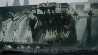 absurdres adeptus_mechanicus architecture army artillery bridge bunker cannon cityscape commentary day english_commentary highres lionel_schramm outdoors scenery silhouette sky smoke soldier tagme warhammer_40,000 warhammer_40k // 3840x2160 // 2.8MB