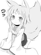 10s 1_female 1girl 7 animal_ear_fluff animal_ears animal_tail bad_id bad_pixiv_id ears female fox_ears fox_tail greyscale highres kitsunemimi kneeling kon_(tokyo_ravens) loli long_tail mekanasan monochrome pixiv_54040358 questionable saezuru_usagi safe short_hair simple_background smile solo tail tokyo_ravens white_background young ついったまとめ4_15～5_30_はんけんもの // 1200x1600 // 454.2KB