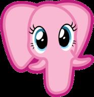 artist_byteslice_edits edit elephant female g4 logo logo_edit logo_parody pinkie_pie pinkiephant pony postgresql safe solo sql // 500x515 // 58.5KB