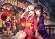 4_females 4girls 5 \m bangs black_hair blonde blonde_hair blue_scrunchie brown_hair building c97新刊情報_冬の想い出合同誌 commentary_request d drill_hair explicit eyebrows eyebrows_visible_through_hair fate fategrand_order fatehollow_ataraxia fatekaleid_liner_prisma_illya fatestay_night fate_(series) female floral_print group hair_between_eyes hair_ornament hair_scrunchie hairclip hand_holding holding_hands illyasviel_von_einzbern interlocked_fingers japanese_clothes kimono lesbian long_hair long_sleeves looking_at_viewer low_ponytail luviagelita_edelfelt m magical_girl mature miyu_edelfelt multiple_females multiple_girls night nsfw obi oil-paper_umbrella open-mouth_smile open_mouth oriental_umbrella outdoors outside photoshop_(medium) pink_kimono pixiv_id_337794 plant ponytail potted_plant pov print_kimono prisma_illya purple_kimono q quartet red_eyes ringlets safe sash scrunchie sensitive smile snow snowing tied_hair tohsaka_rin tongue tongue_out toosaka_rin tsouchinyu twin_tails twintails umbrella wafuku wide_sleeves yellow_eyes yuri キンギョ プリズマ☆イリヤ100users入り 温泉旅館 // 1178x841 // 537.9KB