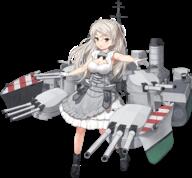 1girl black_boots black_footwear blush boots breasts brown_eyes cleavage clothing conte_di_cavour_(kancolle) conte_di_cavour_nuovo_(kancolle) dress female footwear full_body grey_hair high_heel_boots high_heels jiji jiji_(aardvark) kantai_collection large_breasts long_hair long_sleeves machinery official_art open_mouth remodel_(kantai_collection) rigging s safe sensitive ship_turret shoes smile solo transparent_background turret white_dress // 976x906 // 205.6KB
