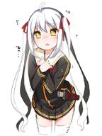1girl ahoge black_dress black_hair black_skirt commentary dress flying_sweatdrops gokotai_yoshimitsu hands_on_own_chest multicolored_hair open_mouth sailor_collar scabbard sheath sheathed short_sword shouji_ayumu sketch skirt solo sword tantou tenka_hyakken thighhighs twintails two-tone_hair weapon white_hair yellow_eyes yellow_trim // 675x900 // 82.9KB