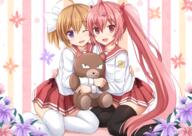 orig15.deviantart.net2c2bf2015293feakari_x_aria_by_kazenokaze-d9dr7lz.png 1 2_females 2girls ahoge akari_mamiya akari_x_aria aria_holmes_kanzaki aria_the_scarlet_ammo black_legwear blonde_hair blush bodily_fluids bow brown_eyes brown_hair clavicle collarbone commentary_request d emblem embracing fang female flower flowers general hair_ornament hair_ribbon hairpin happy heart heart_hair_ornament hidan_no_aria hidan_no_aria_aa high_resolution horns hug incredibly_cute jewelry kanzaki_h._aria kanzaki_h_aria kazenokaze knee_highs kneeling legwear loli long_hair long_sleeves looking_at_viewer mamiya_akari multiple_females multiple_girls one_eye_closed open-mouth_smile open_mouth pink_eyes pink_hair pixiv_53131016 pixiv_667109 pleated_skirt pov purple_eyes red_eyes red_skirt ribbon s safe saliva school_uniform seifuku sensitive short_hair skirt smile striped striped_background stuffed_animal stuffed_toy teddy_bear thigh-highs thighhighs thighs tied_hair twin_ponytails twintails two_side_up uniform vertical-striped_background vertical_stripes very_long_hair white_legwear wink young zettai_ryouiki なにこれかわいい ツインテール ニーソックス 百合 神崎・h・アリア 緋弾のアリア 緋弾のアリア1000users入り 緋弾のアリアaa 間宮あかり // 1697x1200 // 2.0MB