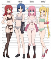 2 4girls _caststation absurdres ahoge arm_behind_back armpit_crease asymmetrical_hair bad_id bad_twitter_id black_bra black_footwear black_legwear black_panties black_shoes black_socks black_thighhighs black_underwear blonde_hair blue_eyes blue_hair bocchikita bocchi_the_rock! bocchi_the_rock!_10000+_bookmarks bow bow_bra bow_panties bra breasts brown_footwear brown_shoes channel channel_(caststation) chokehold choker cleavage clothes_writing clothing collarbone commentary_request cowtits cube_hair_ornament duplicate female female_focus flat_chest footwear full_body garter_belt garter_straps gloom_(expression) gotoh_hitori gotou_hitori green_bra green_eyes green_panties grey_bra grey_panties grey_sports_bra gym_uniform hair_between_eyes hair_ornament hand_on_own_hip heels height height_chart high_heels highres ijichi_nijika ikuyo_kita kessoku_band kita_ikuyo knees_together_feet_apart lace lace_bra lace_choker large_breasts legwear lineup lingerie loafers long_hair long_legs looks_official matching_underwear measurements medium_breasts medium_hair mole mole_under_eye multiple_girls navel nijika_ijichi one_eye_closed open_shirt panties pantsu petite pettanko pigeon-toed pink_hair pixel-perfect_duplicate pixiv pixiv_104549725 pixiv_122812247 ponytail questionable red_bow red_eyes red_footwear red_hair red_shoes ryō_yamada safe sensitive shaded_face shimapan shoes short_hair side-tie_panties side_ponytail skinny small_breasts sneakers socks sparkling_eyes sports_bra sports_panties standing stockings stomach string_panties striped striped_bra striped_clothes striped_panties striped_underwear sweatdrop tanosii_chan thigh_gap thighhighs thighs thong thong_panties tied_hair underwear underwear_writing user_cphp7858 very_long_hair weight white_bow white_underwear wink yamada_ryo yamada_ryou yellow_eyes ぼっち・ざ・ろっく! ぼっち・ざ・ろっく!10000users入り ぼっち・ざ・ろっく！集 ぼ喜多 チョークスリーパー 下着 伊地知虹夏 喜多郁代 山田リョウ 後藤ひとり 野生の公式 // 3480x3984 // 3.5MB