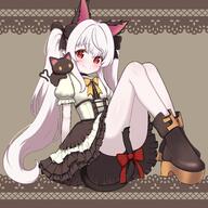 1 1girl 2025 2d_art animal_ears blush boots cat cat_ears cat_girl cat_tail clothed commentary_request dress female female_focus fully_clothed hair_ribbon legs loli long_hair long_twintails original pixiv_135587300 pixiv_96781624 red_eyes ribbon sensitive sitting smile solo tail thighs twintails user_pska2738 zing zing_(z_z_zing) よその子 ロリ 무제 // 3000x3000 // 2.0MB