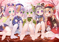 5girls animal_ear_fluff animal_ears asymmetrical_hair backpack bag bandaged_leg bandages bangs_pinned_back bare_shoulders barefoot blonde_hair bloomers blue_headwear blue_shorts brown_kimono cabbie_hat cat_ears cat_girl cat_tail catgirl child clothing commentary_request day detached_sleeves diona_(genshin_impact) dress eyebrows fake_animal_ears feathers feet feet_on_thighs feet_together female flat_chest foot_focus footwear forehead fred04142 gelbooru genshin_impact gradient_hair green_hair grey_hair hair_between_eyes hair_ornament hat hat_feather headwear japanese_clothes kimono klee_(genshin_impact) leaf leaf_on_head legwear loli long_sleeves mihoyo multicolored_hair multicoloured_hair multiple_girls nahida_(genshin_impact) newsboy_cap no_shoes obi ofuda on_ground outdoors petals pink_hair pointed_ears pointy_ears ponytail puffy_long_sleeves puffy_shorts puffy_sleeves purple_eyes purple_hair qing_guanmao qingdai_guanmao qiqi qiqi_(genshin_impact) questionable raccoon_ears raccoon_hood red_dress red_eyes red_hat red_headwear robe safe sash sayu_(genshin_impact) sensitive short_eyebrows short_shorts shorts side_ponytail socks soles tail thick_eyebrows thighhighs tied_hair toes tree underwear wafuku white_bloomers white_dress white_feathers white_legwear white_sleeves white_socks white_thighhighs // 1200x847 // 1.1MB