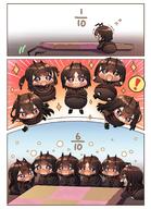 ! 3koma 6+girls ant_girl antennae arthropod_girl bob_cut_ant_girl_(harumina_mau) boots border brown_eyes brown_hair brown_sleeves checkerboard_cookie chibi chibi_only closed_mouth comic commentary_request cookie crying crying_with_eyes_open dot_nose double-parted_bangs food forehead gameplay_mechanics green_boots hair_between_eyes harumina_mau highres kneeling long_hair long_sleeves main_ant_girl_(harumina_mau) math motion_lines multiple_girls open_mouth original outstretched_arms pikmin_(series) shoes short_hair short_twintails smile sparkle speed_lines tears twintails v-shaped_eyebrows white_border yurie_mouth // 1555x2146 // 1.7MB