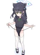 1 1girl 2d_art absurdres adult anc4008 animal_ears black_dress black_footwear black_hair black_panties blue_archive blue_halo blush check_commentary china_dress chinese_clothes closed_mouth commentary commentary_request dress female full_body gelbooru gelbooru_11634249 green_eyes groin halo highres legwear loli long_hair looking_at_viewer pearl.g.e pearlgang_e pixiv_128405885 pixiv_15153796 safe sensitive shoes short_sleeves shun_(blue_archive) shun_(small)_(blue_archive) simple_background smile solo standing thighhighs tied_hair twintails two_side_up underwear white_background white_legwear white_thighhighs シュエリンちゃん ブルアカ ブルーアーカイブ 女の子 春原シュン 春原シュン(幼女) // 2619x3544 // 2.2MB