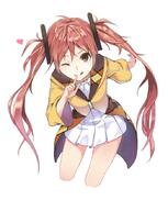 1_female 1girl ;q aihara_enju black_bullet brown_eyes brown_hair clothing commentary_request cropped_legs enju_aihara female female_focus floating_hair hair_between_eyes hair_tie heart_(z603458jj6) index_finger_raised kum09 kumo_sheep leaning leaning_forward loli lolicon_bait long_hair long_sleeves mature miniskirt one_eye_closed outstretched_arm pixiv_2686034 pixiv_43809370 pleated_skirt safe sensitive shiny shiny_hair simple_background skirt smile solo tied_hair tina_sprout tongue tongue_out twintails very_long_hair white_background white_skirt young z603458jj6 ティナ・スプラウト ブラック・ブレット ブラブレ100users入り ロリコンホイホイ 藍原延珠 藍原延珠❤ // 700x881 // 366.1KB