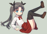 1_female 1girl 3 aged_down arm_support bad_source black_hair black_legwear black_thighhighs blue_eyes brown_footwear brown_shoes child commentary_request fate fategrand_order fatestay_night fate_(series) fate_grand_order fate小蘿 female female_focus footwear fred04142 full_body green_background leaning leaning_back legs legs_up legwear loli lolicon long_hair looking_at_viewer point_of_view pov red_skirt ribbon safe sensitive shirt shoes short simple_background sitting skirt solo thigh-highs thighhighs thighs tied_hair tohsaka_rin toosaka_rin twin_tails twintails underage white_shirt young younger ライネス・エルメロイ・アーチゾルテ 水佾 間桐桜 // 800x587 // 255.3KB