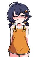 1girl aged_down ahoge belle_(zenless_zone_zero) ink_(inksgirls) loli mesugaki smug zenless_zone_zero // 600x900 // 53.3KB